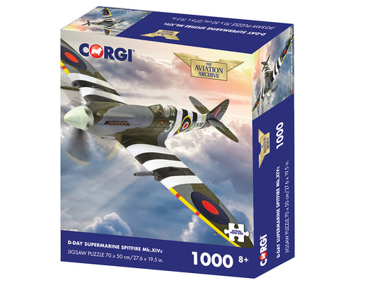 Corgi: 1000pc D-Day Supermarine Spitfire Mk.XIVc