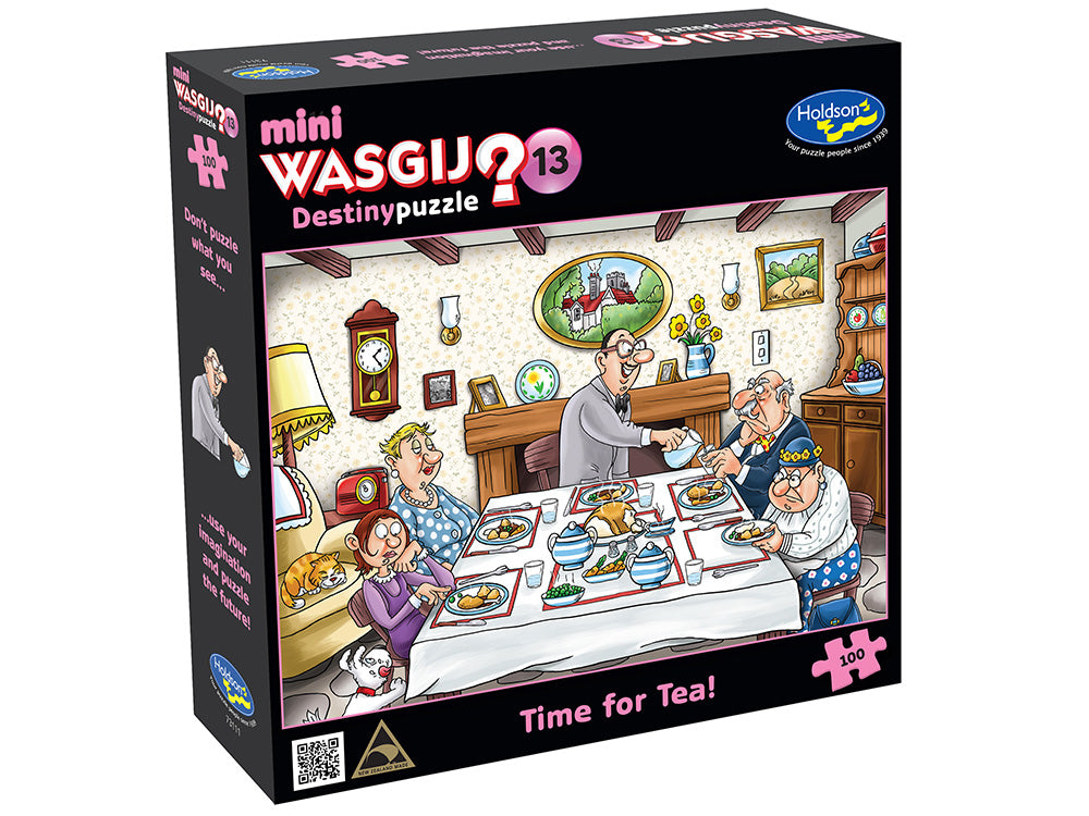Wasgij: 100pc Mini Destiny #13 Time for Tea!