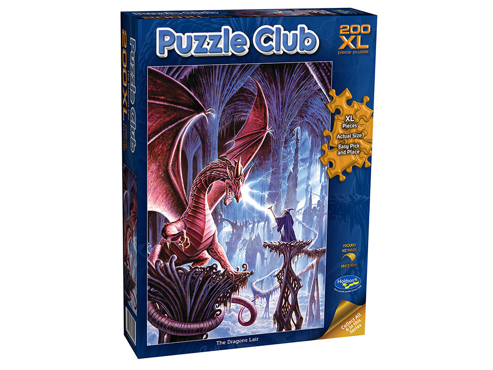 Holdson: 200pc Puzzle Club The Dragons Lair
