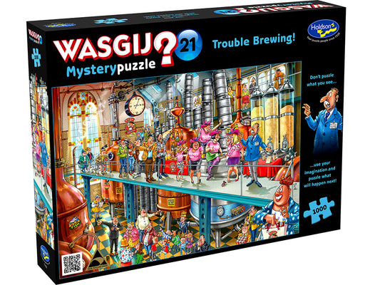 Wasgij: 1000pc Mystery #21 Trouble Brewing!