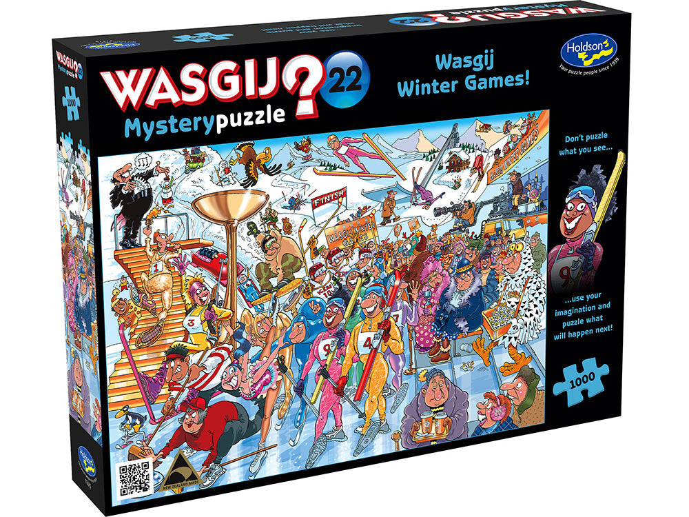 Wasgij: 1000pc Mystery #22 Wasgij Winter Games!