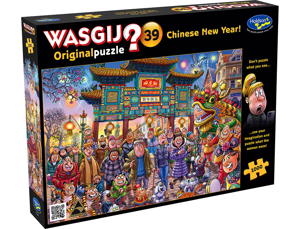 Wasgij: 1000pc Original #39 Chinese New Year!