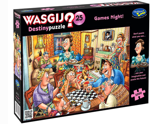 Wasgij: 1000pc Destiny #25 Games Night!