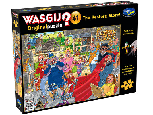 Wasgij: 1000pc Original #41 The Restore Store!