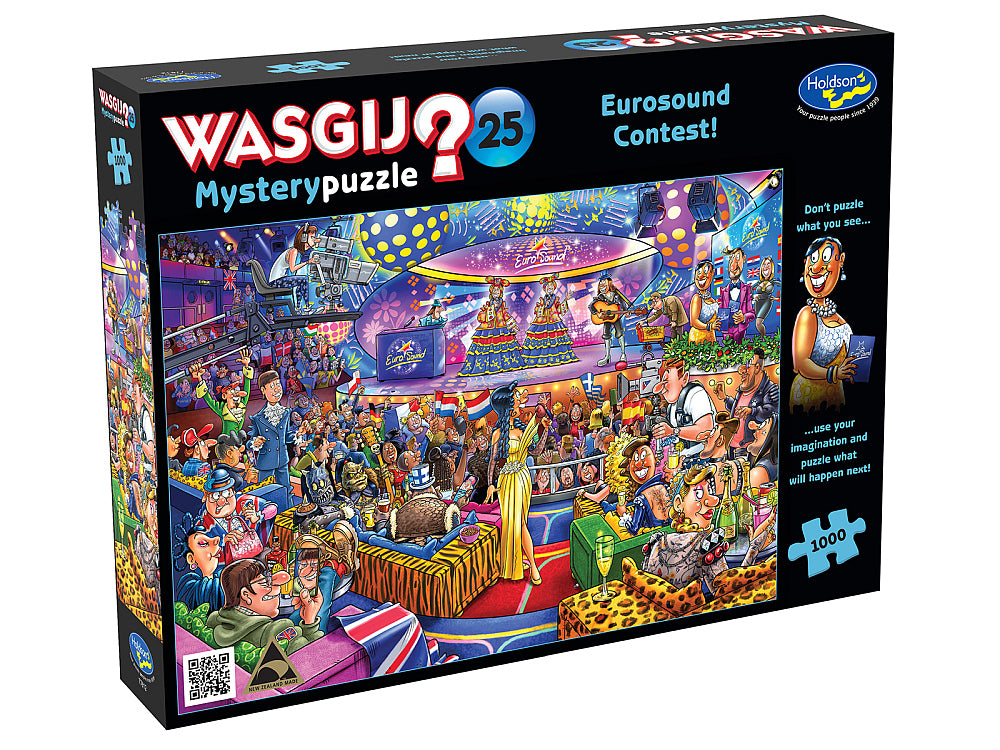 Wasgij: 1000pc Mystery #25 Eurosound Contest!