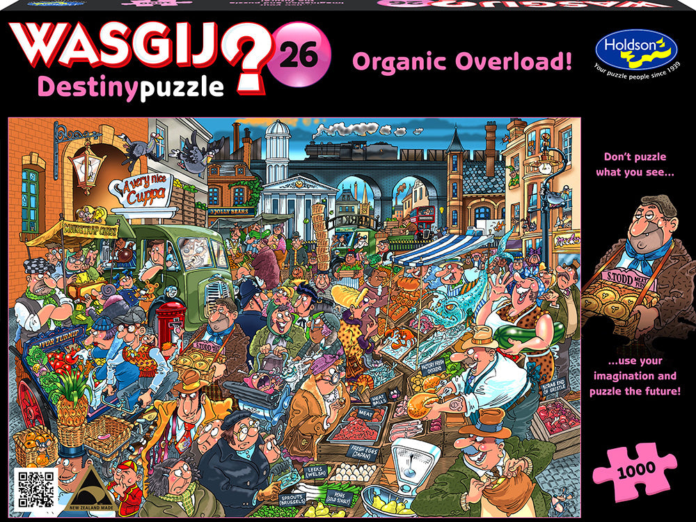 Wasgij: 1000pc Destiny #26 Organic Overload!