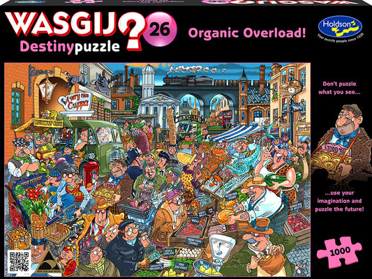 Wasgij: 1000pc Destiny #26 Organic Overload!