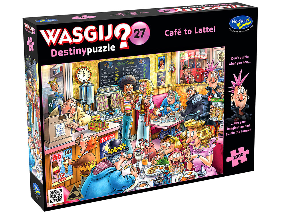 Wasgij: 1000pc Destiny #27 Café to Latte!