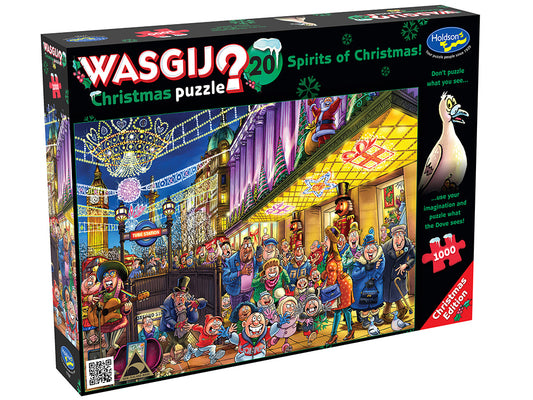 Wasgij: 1000pc Christmas #20 Spirits of Christmas!