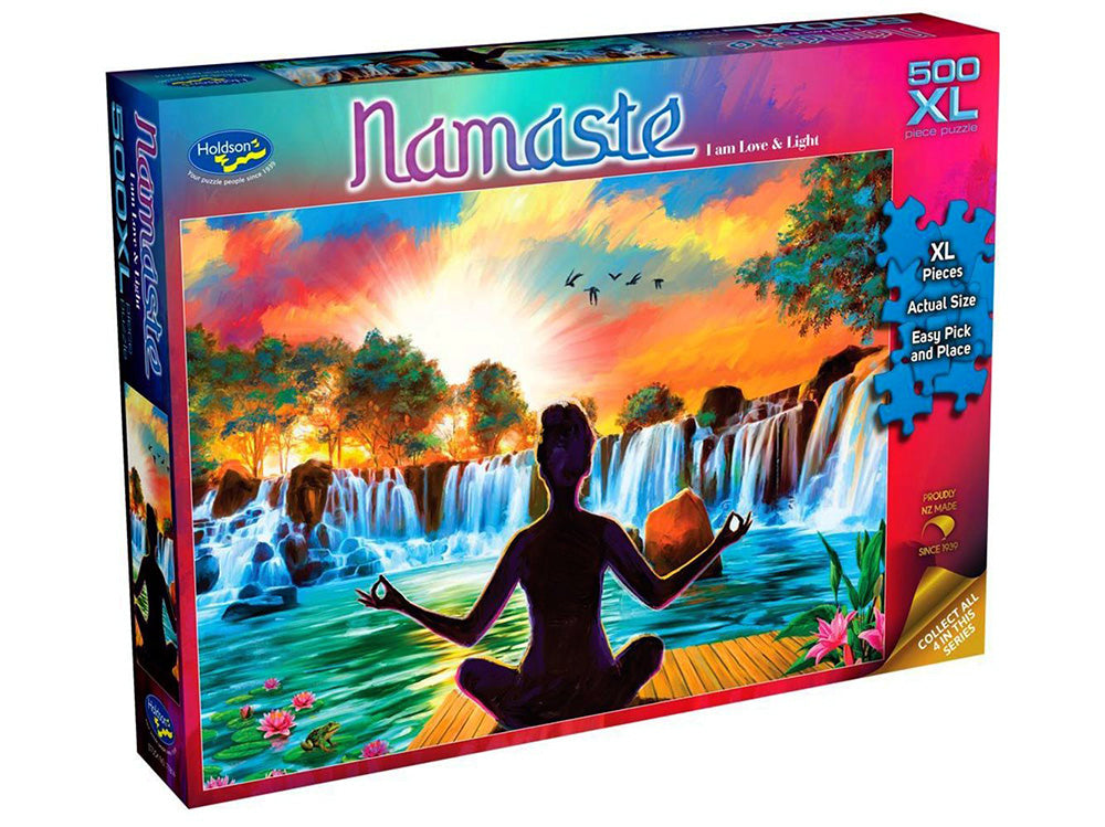 Holdson: 500pc Namaste I am Love & Light