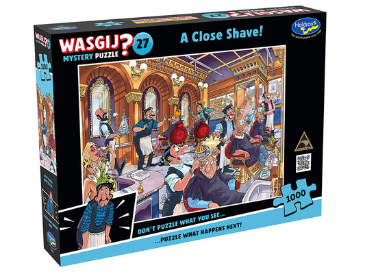 Wasgij: 1000pc Mystery #27 A Close Shave!