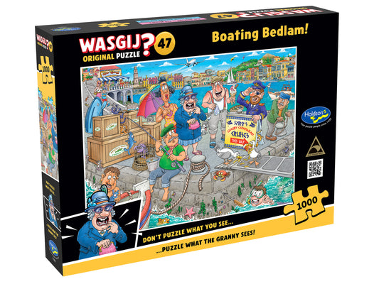 Wasgij: 1000pc Original #47 Boating Bedlam!