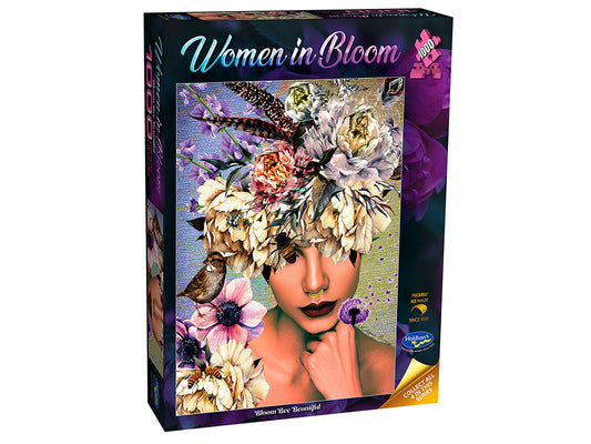 Holdson: 1000pc Women in Bloom Bloom Bee Beautiful