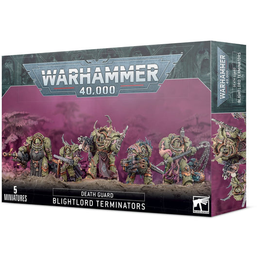 Warhammer 40k: Death Guard Blightlord Terminators