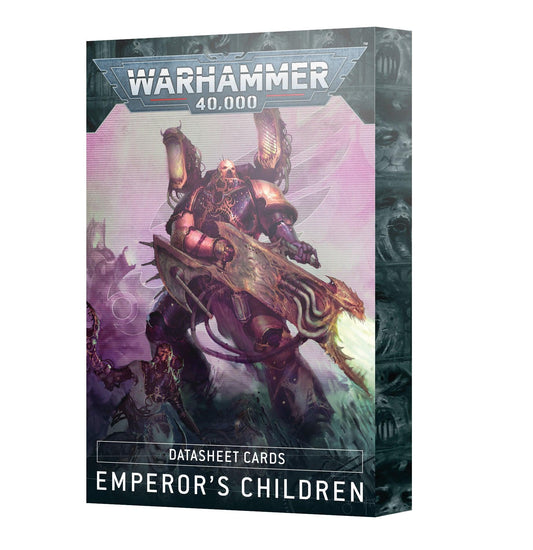 Warhammer 40k: Datasheet Cards Emperor's Children