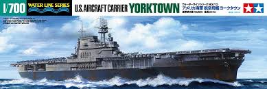 Tamiya: 1/700 US Aircraft Carrier Yorktown 31712