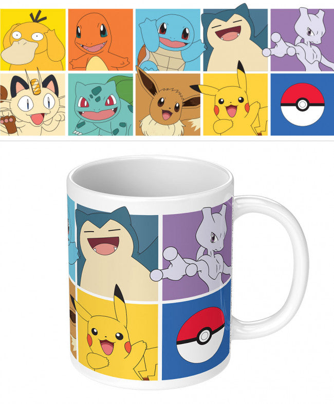 Coffee Mug: Pokemon Grid