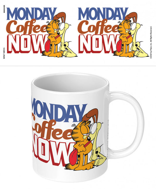 Coffee Mug: Garfield Monday Coffee Now