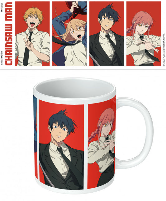 Coffee Mug: Chainsaw Man Grid