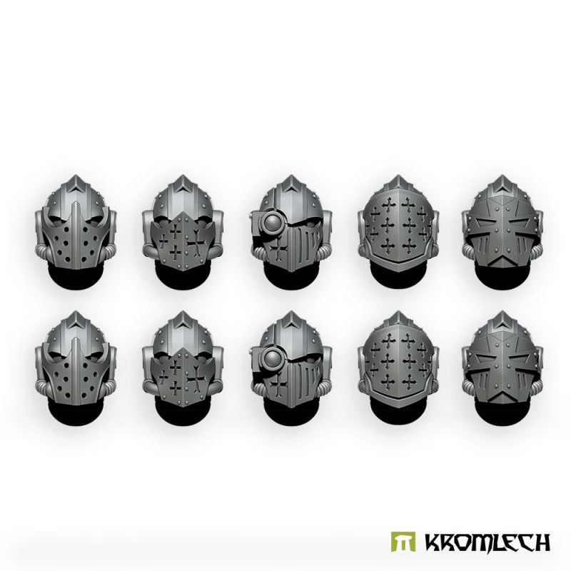 Kromlech: Imperial Crusaders Helmet Heads