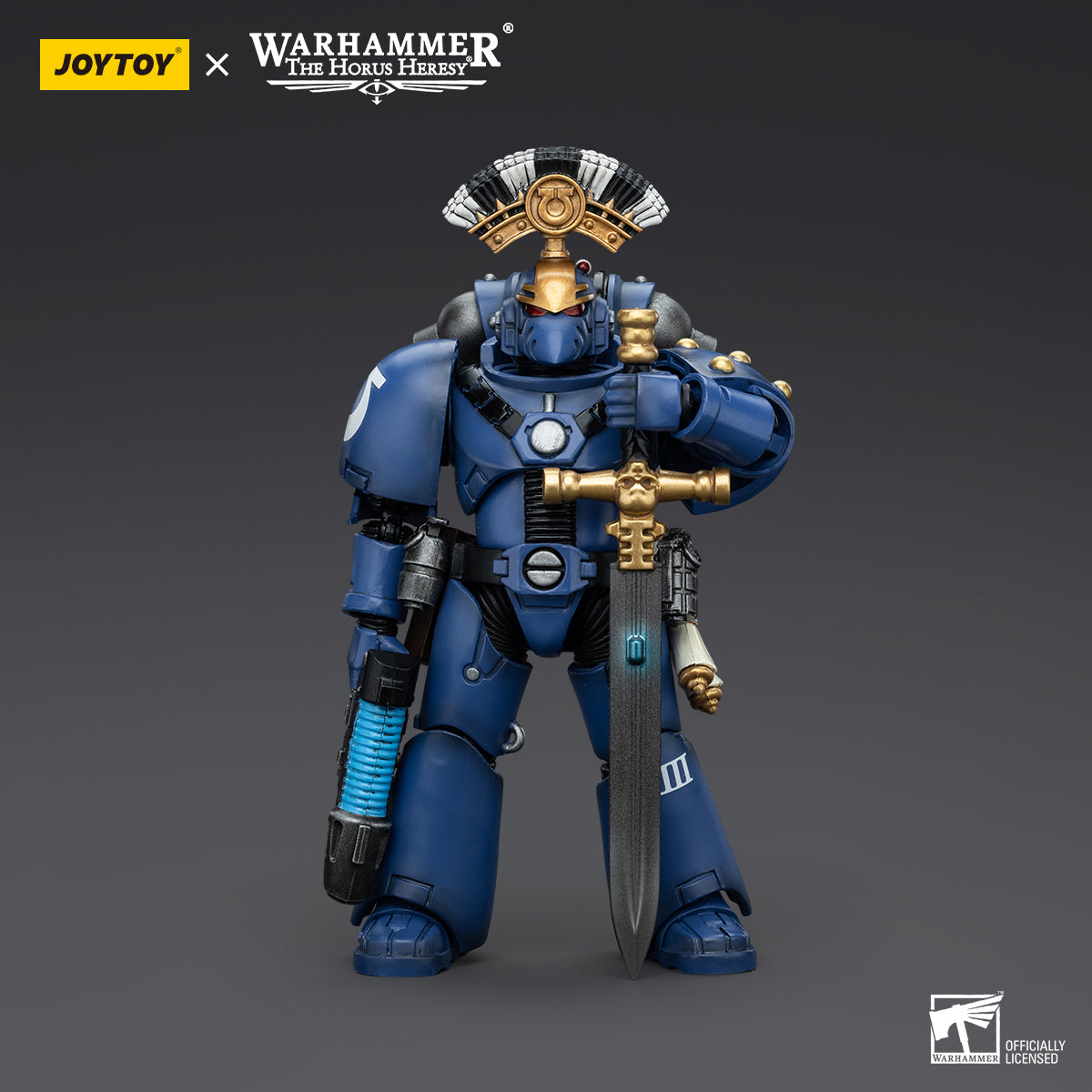 JoyToy: Horus Heresy Ultramarines MKVI Tactical Squad Sergeant with Plasma Pistol