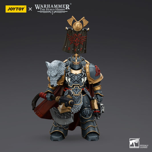 JoyToy: Horus Heresy Space Wolves Legion Praetor with Power Axe and Combat Shield
