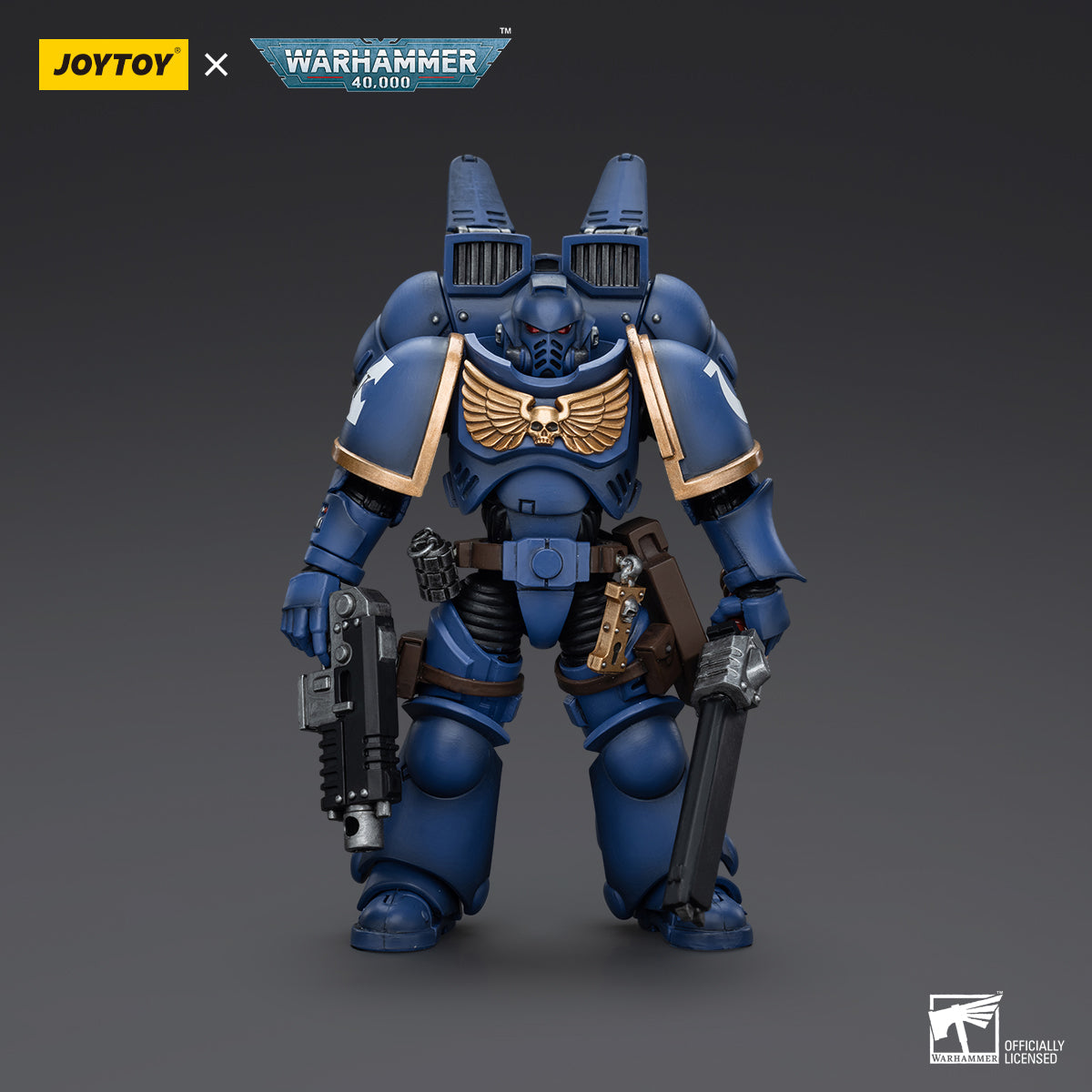 JoyToy: Warhammer 40k Ultramarines Jump Pack Intercessor 1