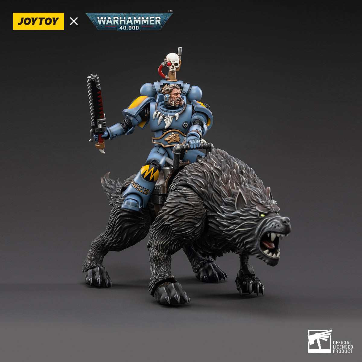 JoyToy: Warhammer 40k Space Wolves Thunderwolf Cavalry Frode