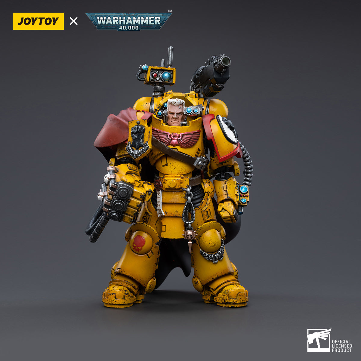 JoyToy: Warhammer 40k Imperial Fists Third Captain Tor Garadon
