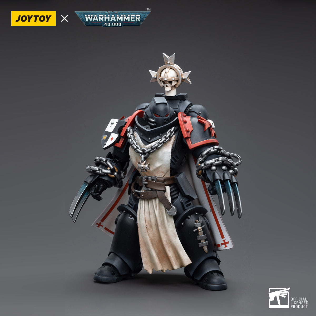 JoyToy: Warhammer 40k Black Templars Primaris Sword Brethren Alberic
