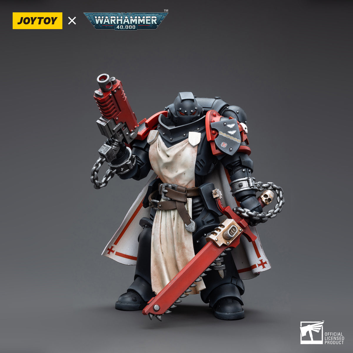 JoyToy: Warhammer 40k Black Templars Primaris Sword Brethren Harmund