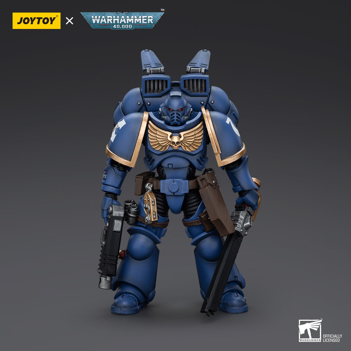 JoyToy: Warhammer 40k Ultramarines Jump Pack Intercessor 2