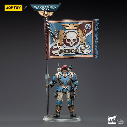 JoyToy: Warhammer 40k Astra Militarum 55th Kappic Eagles Banner Bearer
