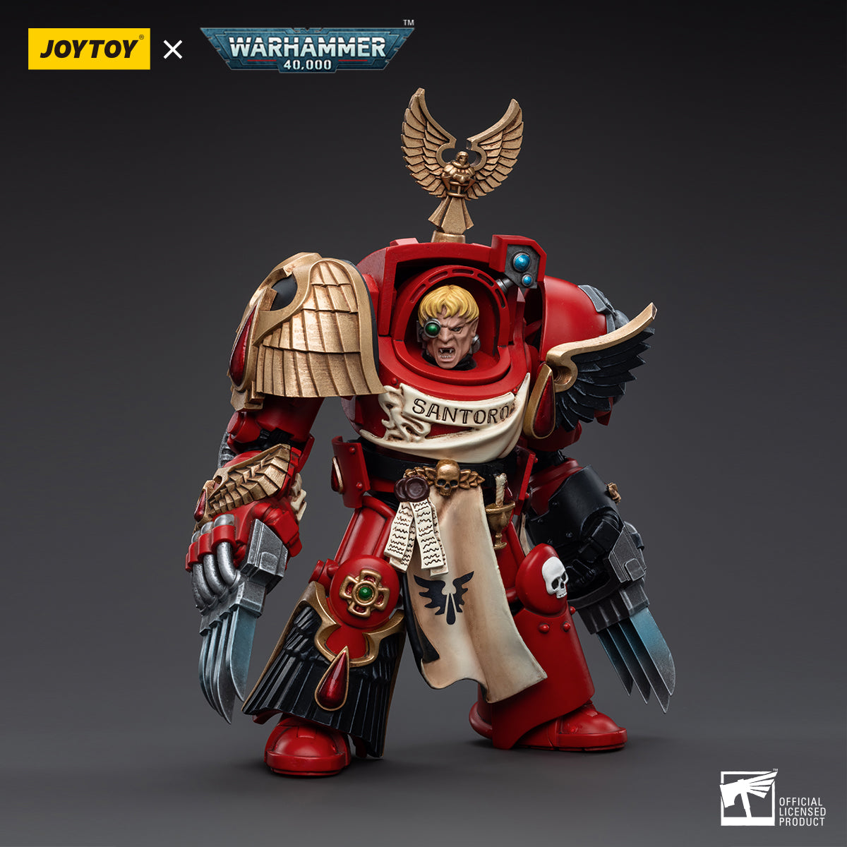 JoyToy: Warhammer 40k Blood Angels Assault Terminators Sergeant Santoro