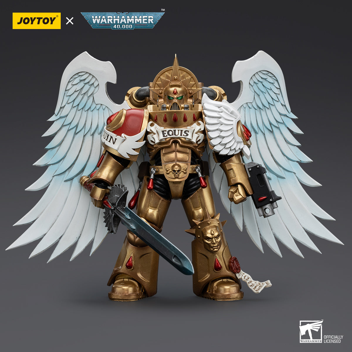 JoyToy: Warhammer 40k Blood Angels Sanguinary Guard with Encarmine Sword 2