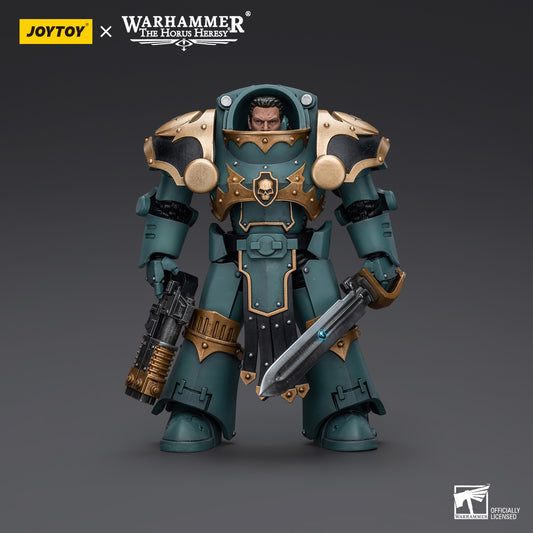 JoyToy: Horus Heresy Sons of Horus Tartaros Terminator Sergeant with Power Sword