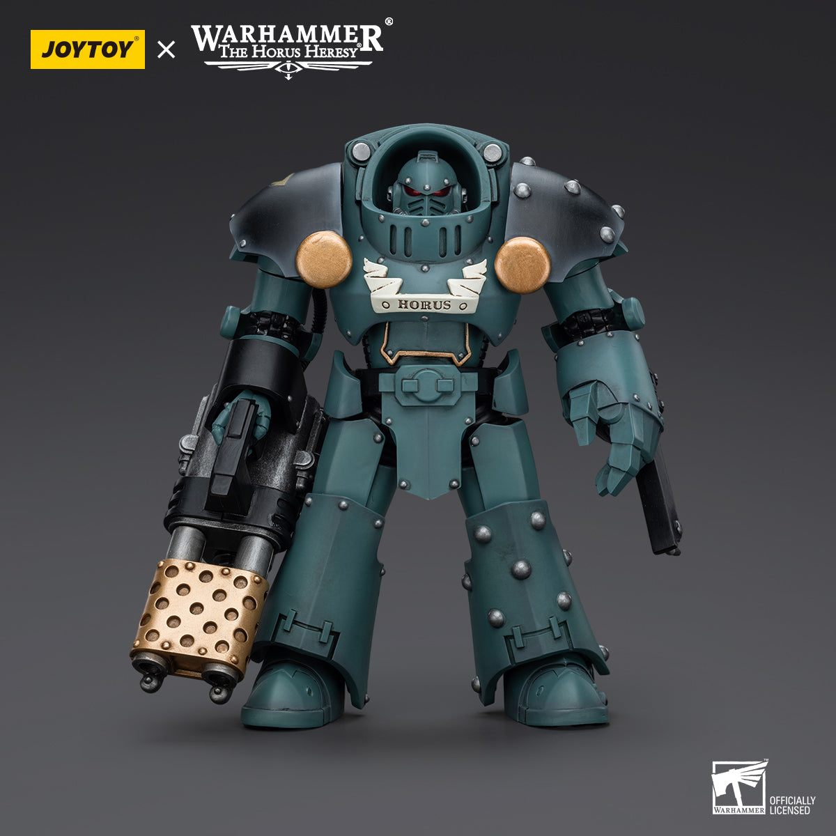 JoyToy: Horus Heresy Sons of Horus Tartaros Terminator with Heavy Flamer