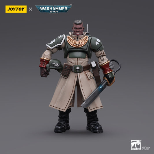 JoyToy: Warhammer 40k Astra Militarum Cadian Command Squad Commander with Power Sword