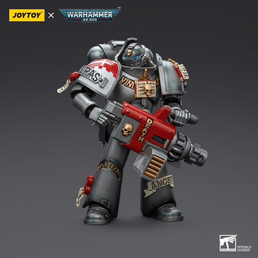 JoyToy: Warhammer 40k Grey Knights Strike Squad with Psycannon
