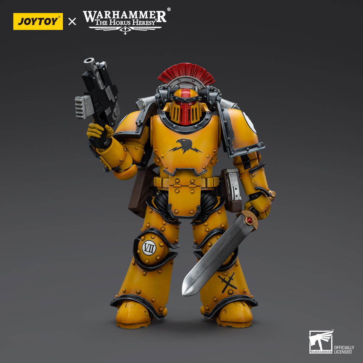 JoyToy: Horus Heresy Imperial Fists Legion MKIII Tactical Squad Legionary with Vexilla