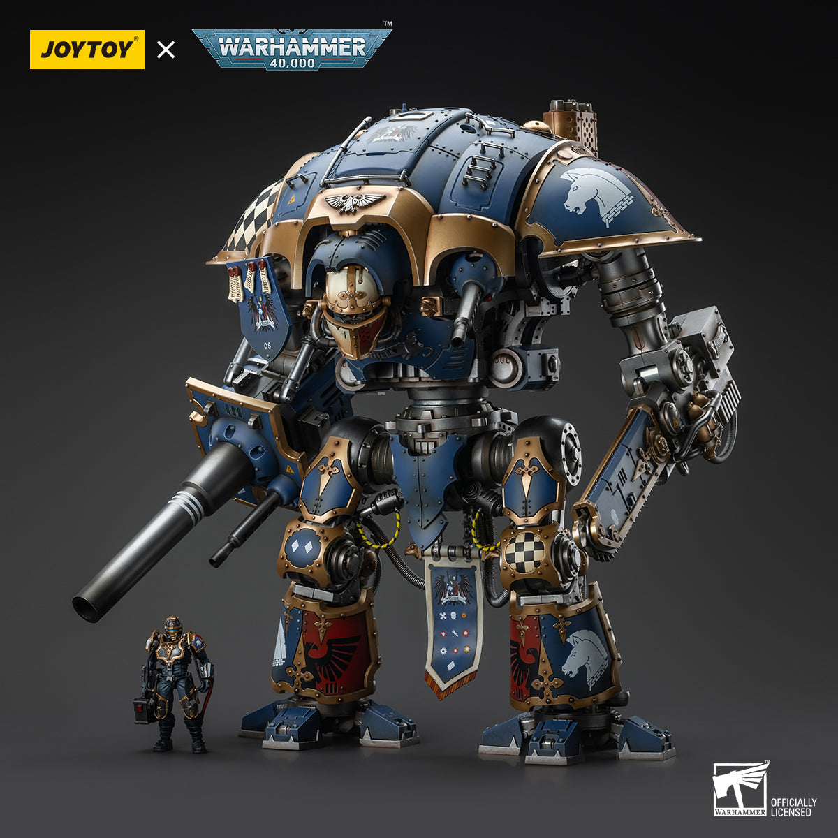 JoyToy: Warhammer 40k Imperial Knights House Terryn Knight Paladin