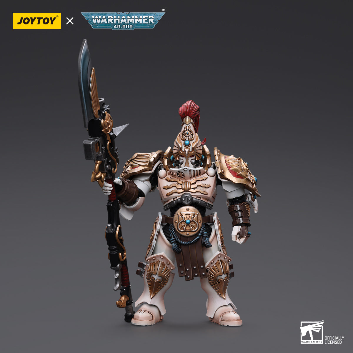 JoyToy: Warhammer 40k Adeptus Custodes Solar Watch Custodian Guard with Guardian Spear