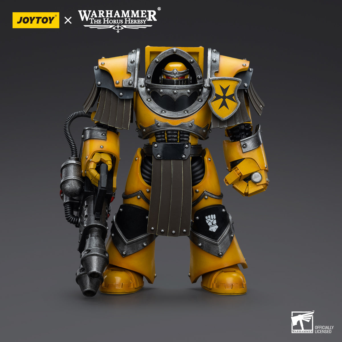 JoyToy: Horus Heresy Imperial Fists Legion Cataphractii Terminator Squad with Flamer