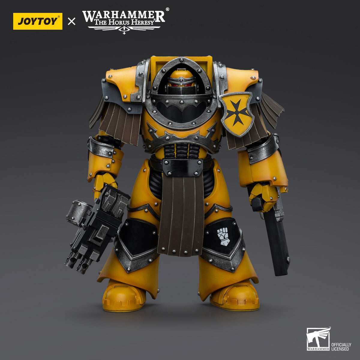 JoyToy: Horus Heresy Imperial Fists Legion Cataphractii Terminator Squad with Chainfist
