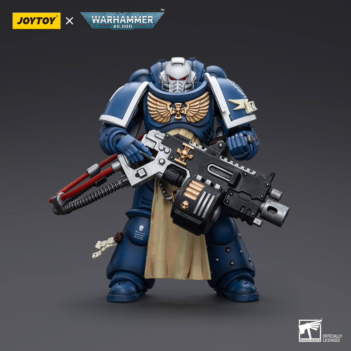 JoyToy: Warhammer 40k Ultramarines Sternguard Veteran with Heavy Bolter