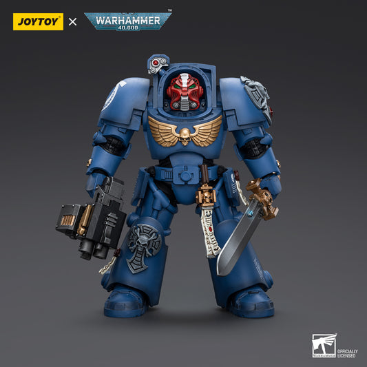 JoyToy: Warhammer 40k Ultramarines Terminator Sergeant with Teleport Homer