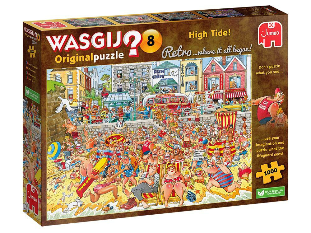 Wasgij: 1000pc Retro Original #8 High Tide!