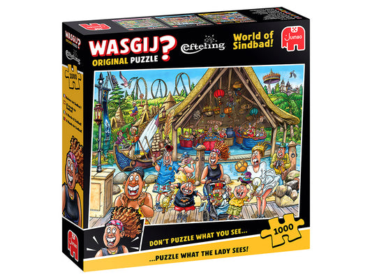 Wasgij: 1000pc Original Efteling World of Sindbad!