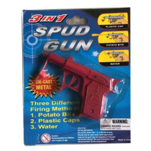 Spud Gun 3 in 1 Diecast