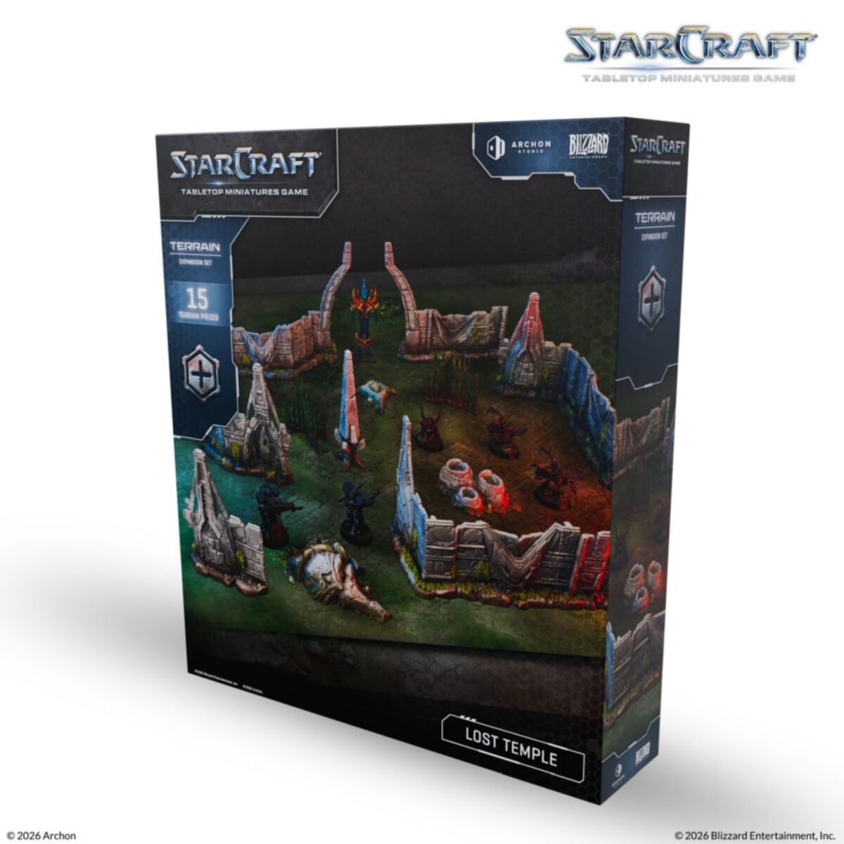 Starcraft Miniatures Game: Lost Temple Terrain Expansion Set